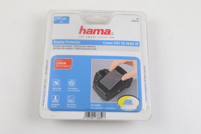 Hama Display-Schutz für Canon EOS 5D III