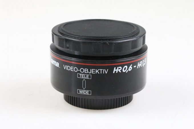 Hama Video-Objektiv 2in1 - HR0,6 und HR1,5 - 55mm Adapter