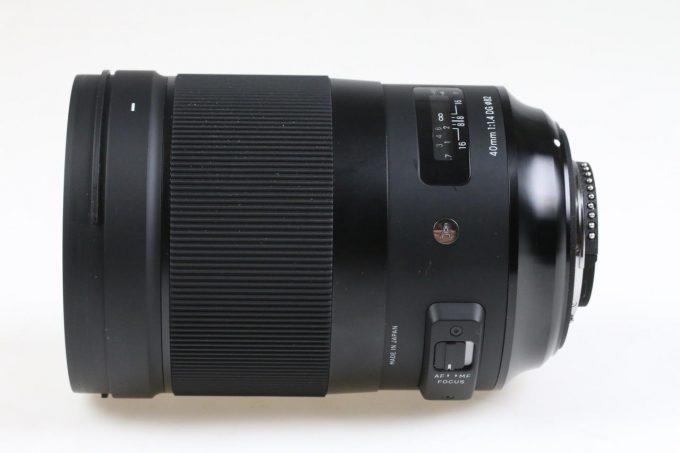 Sigma 40mm f/1,4 DG HSM für Nikon AF - #53490780
