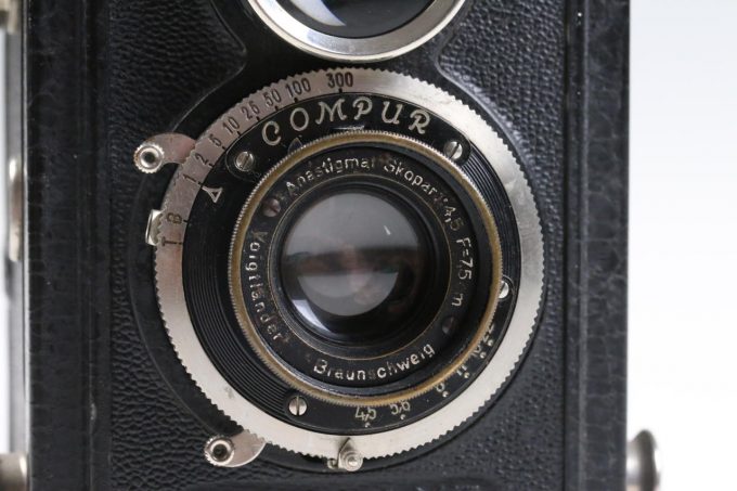 Voigtländer Brillant mit Anastigmat Skopar 7,5cm f/9,0 - #3264270