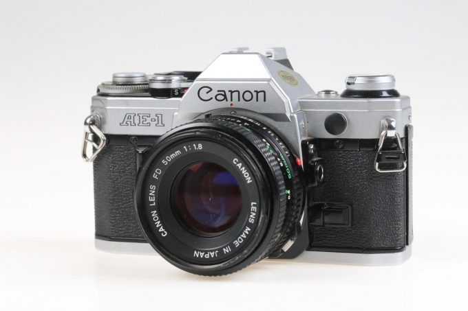 Canon AE-1 Gehäuse mit FD 50mm f/1,8 - #5352662