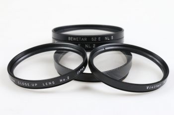 Close-Up Filterset No. 1, 2, 4 - 52mm