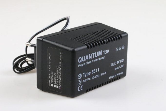 Quantum T39 - Transformer 9V DC