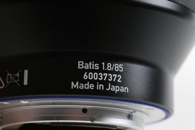 Zeiss Batis T* 85mm f/1,8 für Sony E (FE) - #60037372 - Image 5