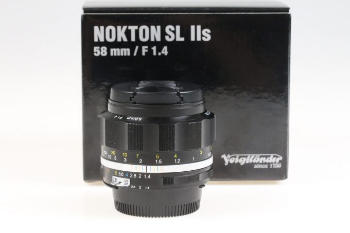 Voigtländer Nokton 58mm f/1,4 SLII für Nikon MF - #17951769