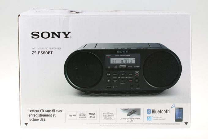 Sony ZS-RS60BT Musik Demogerät mit Garantie