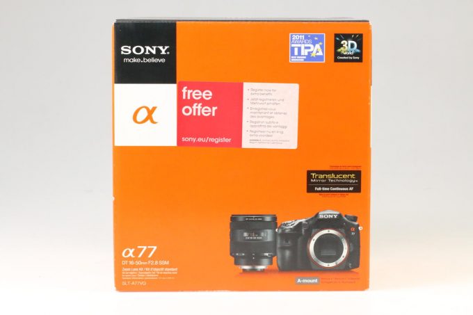 Sony Alpha 77 mit DT 16-50mm f/2,8 SSM - #0630977