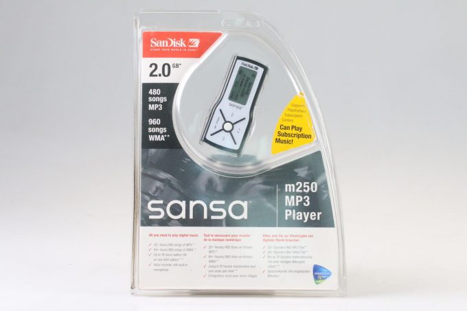 Sandisk MP3 Player 2.0 GB