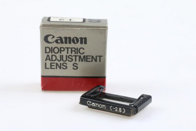 Canon Dioptric Adjustment S für FD -2,5