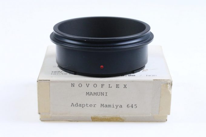 Novoflex Unibalgen Anschlussring für Mamiya 645 MAMUNI