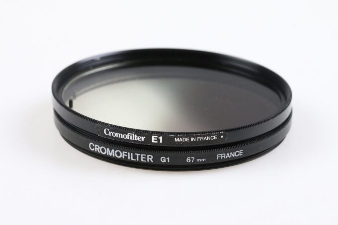 CROMOFILTER Grauverlaufsfilter G1+E1 67mm - Image 3