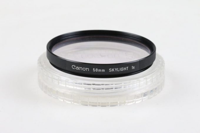 Canon Skylightfilter 1x - 58mm