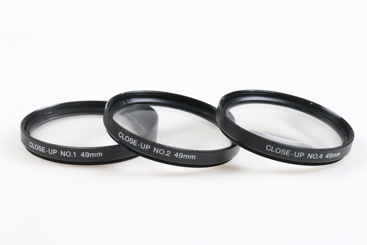 Close-Up Filterset No. 1, 2, 4 - 49mm
