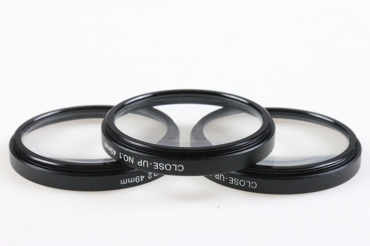Close-Up Filterset No. 1, 2, 4 - 49mm