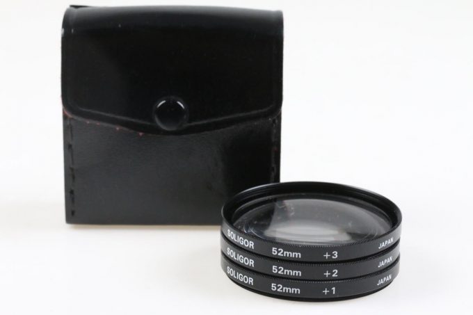 Soligor Close-Up Filterset No. 1, 2, 3 - 52mm