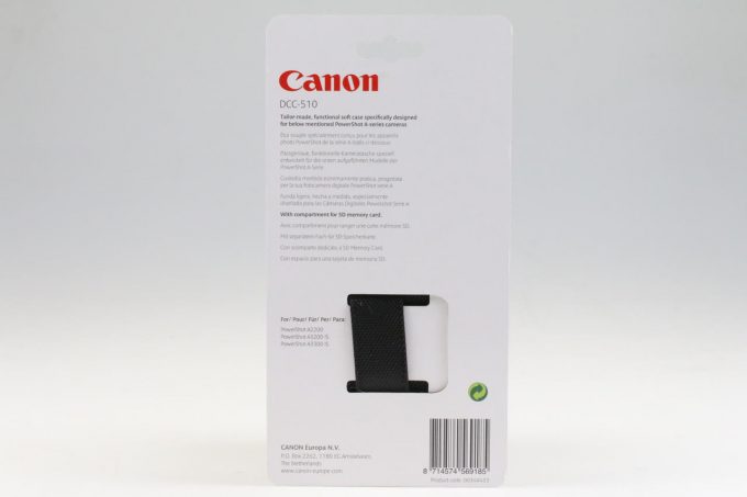 Canon DCC-510 Tasche Schwarz für A2200/3200/3300 IS