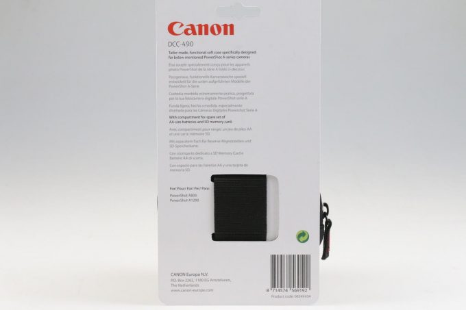 Canon DCC-490 Soft Case für A800/A1200