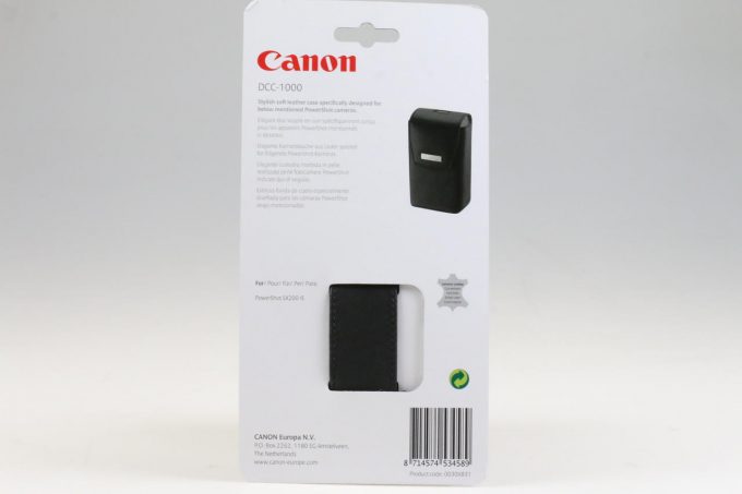 Canon DCC-1000 Tasche für PowerShot SX200 IS