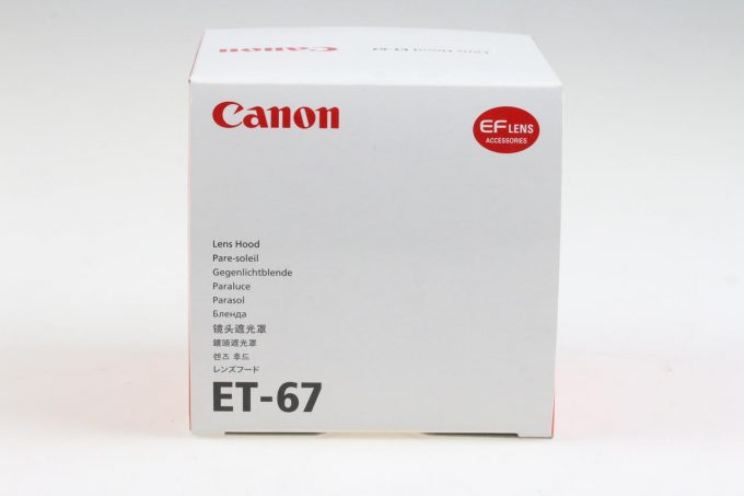 Canon Sonnenblende ET-67