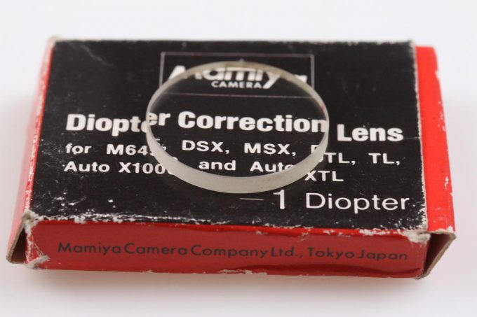 Mamiya Diopter Correction Lens -1