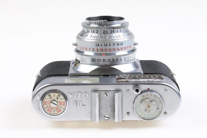 Voigtländer Vito BL mit 50mm f/2,8 Color-Skopar Sucherkamera