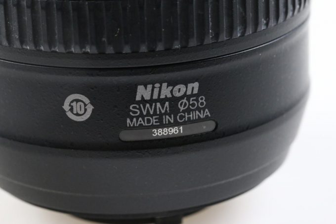 Nikon AF-S 50mm f/1,4 G - #388961