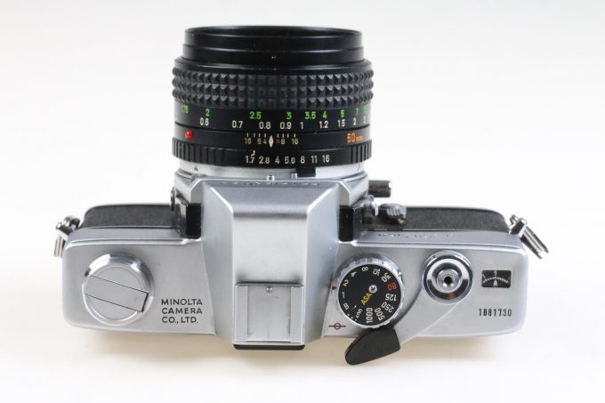 Minolta SR-T 101 mit MC Rokkor PF 50mm f/1,7 - #1881730