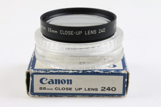 Canon Nahlinse / Close-Up Lens 240 - 55mm