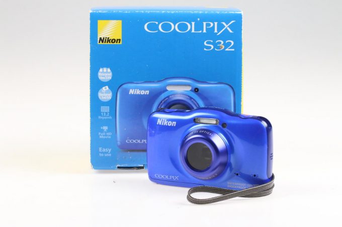 Nikon Coolpix S32 Kompaktkamera - #41057286