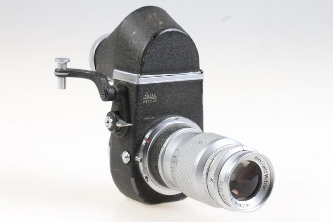 Leica Elmar 9cm f/4,0 mit Visoflex für M39 - #963191