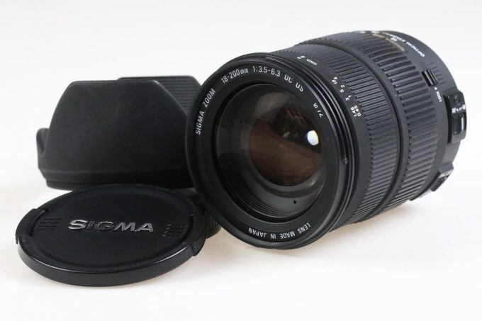 Sigma 18-200mm f/3,5-6,3 DC OS für Canon EF-S - #1160390