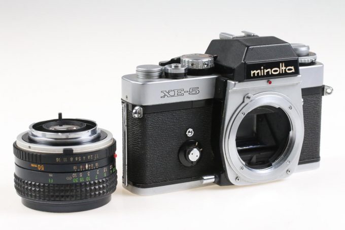 Minolta XE-5 mit MC Rokkor-PF 50mm f/1,7 - #7054994