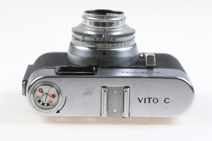 Voigtländer Vito C mit Lanthar 50mm f/2,8 Sucherkamera