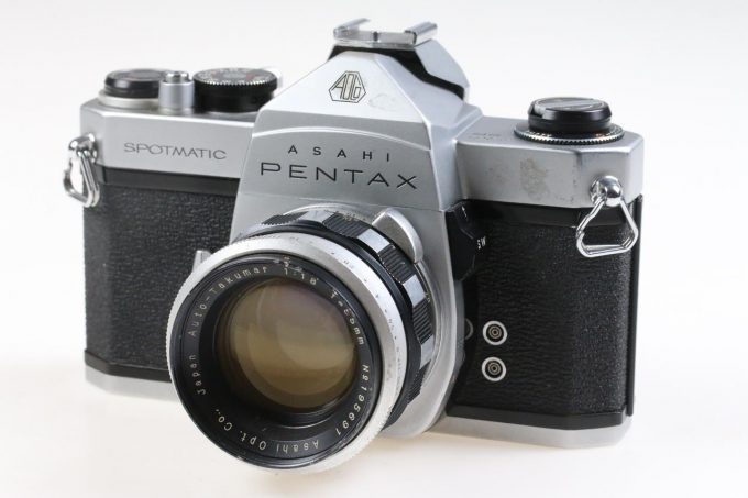Pentax Spotmatic SP mit Auto-Takumar 55mm f/1,8 - #2390697
