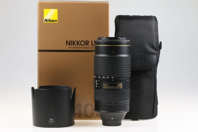 Nikon AF-S NIKKOR 80-400mm f/4,5-5,6 G ED VR - #203223