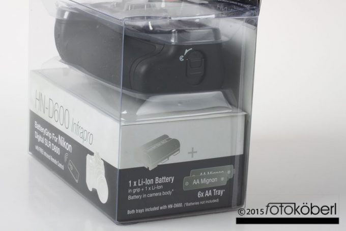 Hähnel HN-D600 Infrapro Batteriegriff für Nikon D600