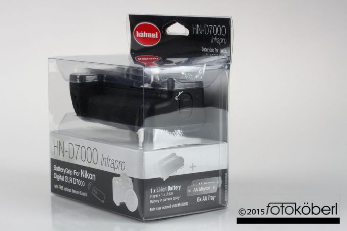 Hähnel HN-D7000 Infrapro Batteriegriff für Nikon D7000