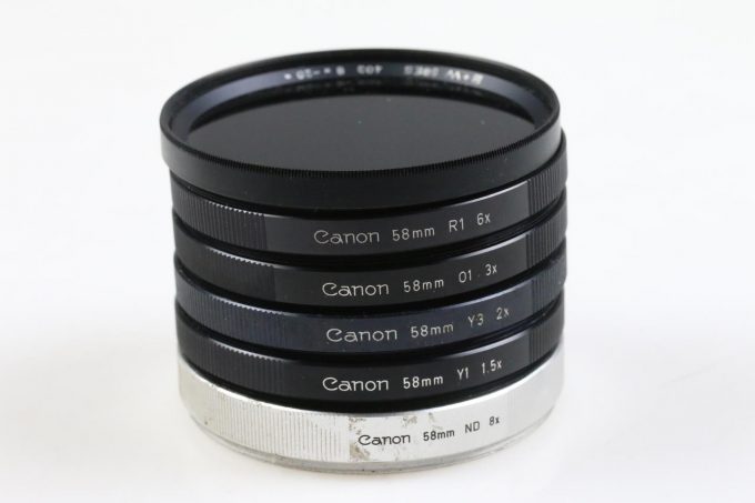 Canon Set an Farbfiltern 58mm