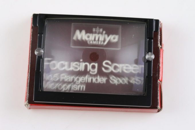 Mamiya Focusing Screen No. 5 Rangfinder Spot 45° - für M645