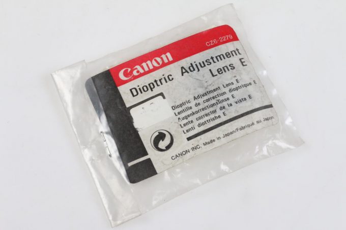Canon Dioptric Adjustment Lens E für EOS / +3