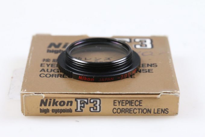 Nikon F3 Korrekturlinse -2.0 / HP