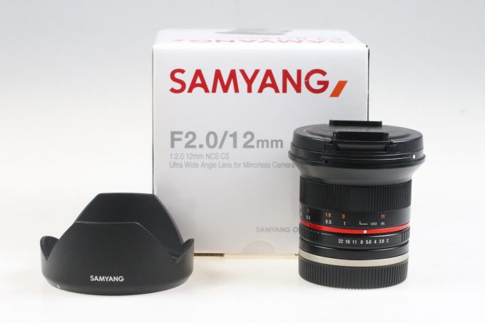 Samyang 12mm f/2,0 NCS CS für Sony E-Mount (APS-C) - #F717L0582