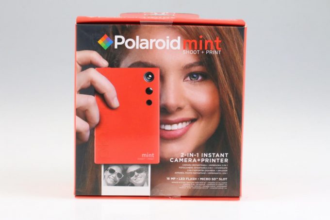 Polaroid Mint Instant Camera rot