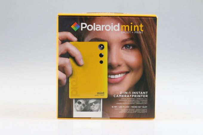 Polaroid Mint Instant Camera gelb