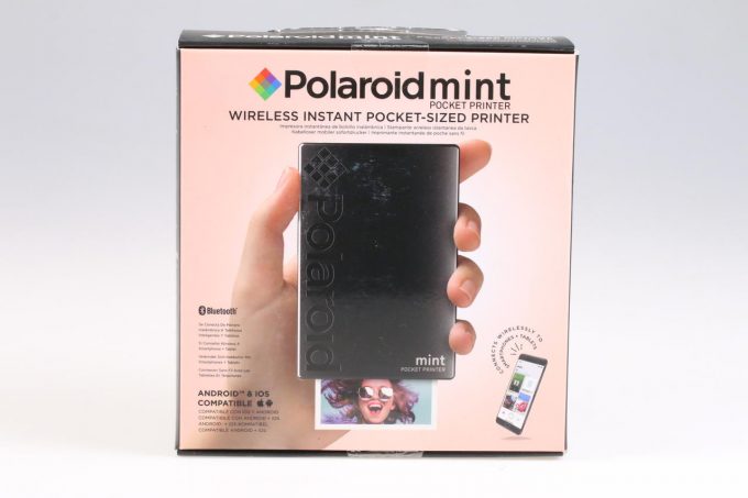 Polaroid Mint Instant Pocket Printer schwarz