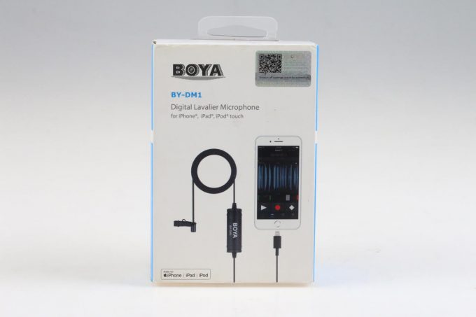 Boya BY-DM1 Digital Lavalier Micro für Apple Lightning
