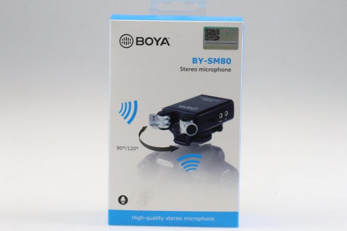 Boya BY-SM80 Stereo Micro für Kameras - volle Garantie