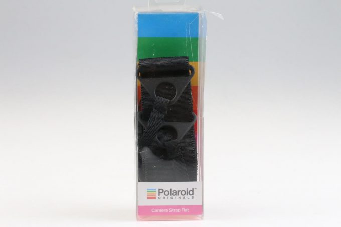 Polaroid Camera Strap Flat schwarz