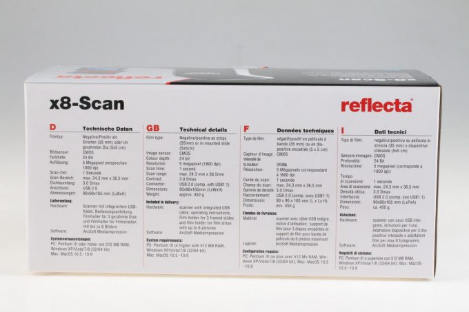 Reflecta x8-Scan Diascanner