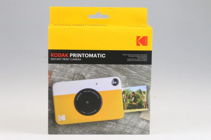 Kodak Printomatic Instant Print Kamera Gelb